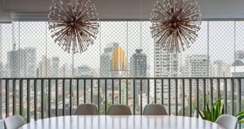 Condomínio synthesis pinheiros - apartamento de 96m² com 3 dormitórios/1 suite, 2 banheiros e 2 vaga