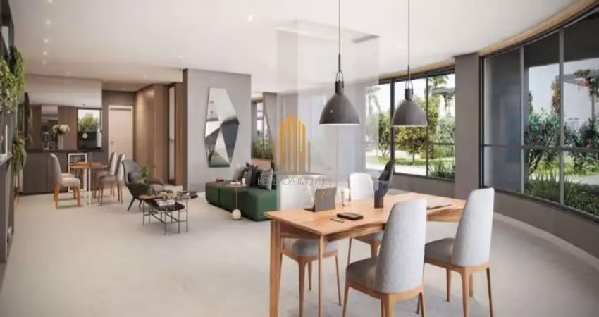 Condominio level brooklin, apartamento de 61m² com 2 dormitórios, 1 suíte, 1 vaga.
