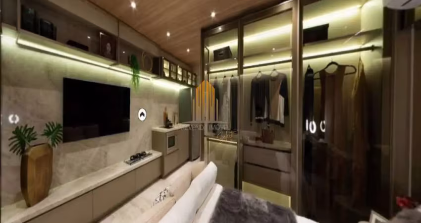 Condomínio grand square localizado na região da saúde, studio de 32m², possui 1 dormitório, 1 banhei