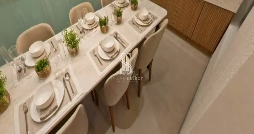 Condomínio modern campo belo - apartamento de 54m² com 2 dormitórios, suíte, 2 banheiros e varanda.