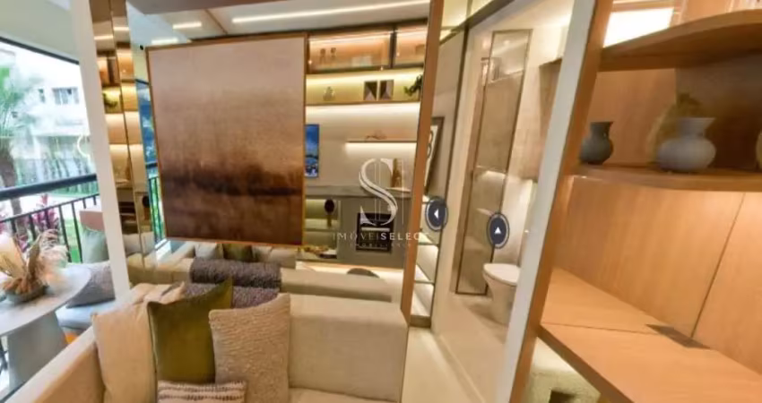 Condomínio nex one arthur prado em bela vista, studio nr de 30m² com 1 dormitório, 1 banheiro, terra