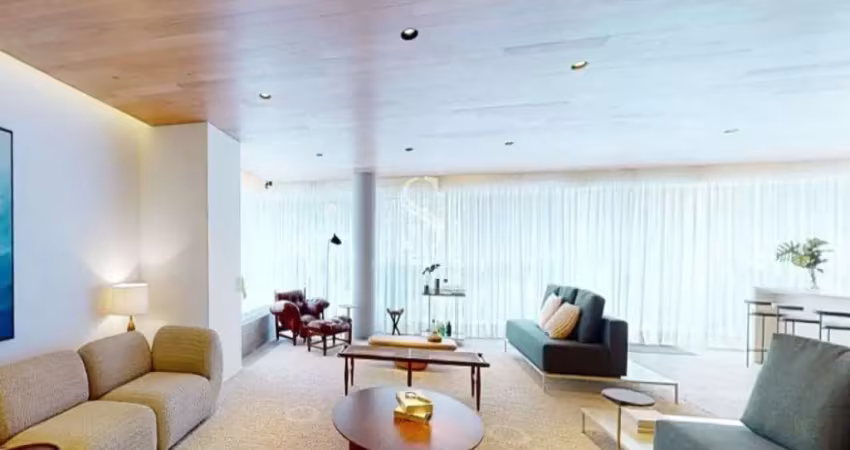 Condomínio casa alto de pinheiros - apartamento de 327m² com 4 suítes,  sala ampla, 6 banheiros e 4