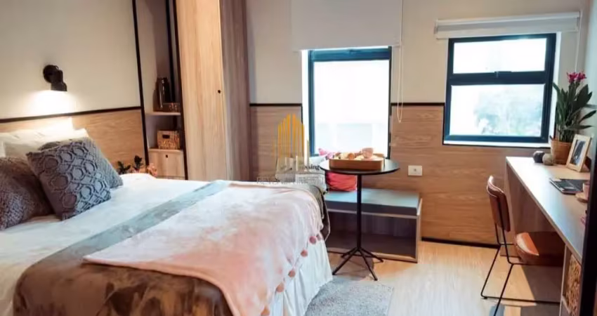 Condominio housi paulista na consolação, studio de 29m² com 1 dormitório, varanda, sem vaga.