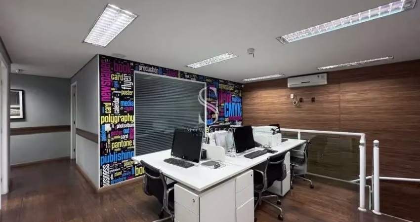 Lindo condominio green office conjunto comercial de 141m² com 10 grandes salas e 3 vagas em morumbi.