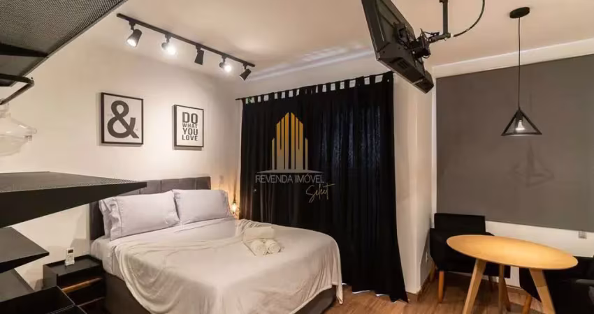 Quad studios campo belo, campo belo, apartamento residencial 25m² com 1 dormitorios, 1 suite.