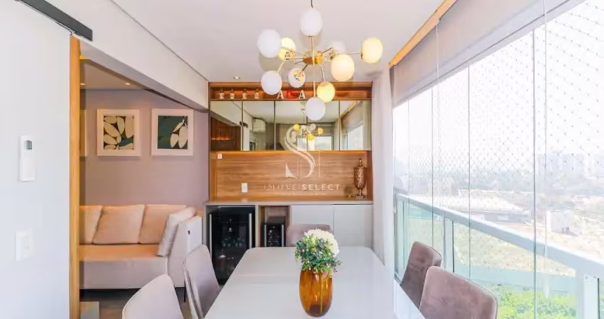 Condomínio panamerica brickell - santo amaro, apartamento de 92m² com 3 dormitorios, sendo 1 suite,