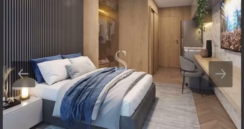 Condomínio chanes, ibirapuera - studio de 29,7m² com 1 dormitório, 1 banheiro e 1 sala