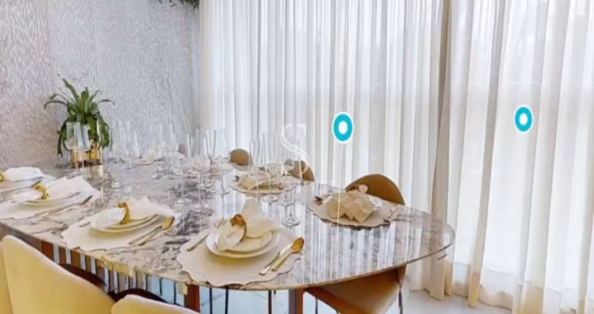 CONDOMÍNIO ÉDEN EAST EM BROOKLIN - APARTAMENTO DE 208M² COM 4 DORMITÓRIOS, 2 SUÍTES, SALA, 5 BANHEIR