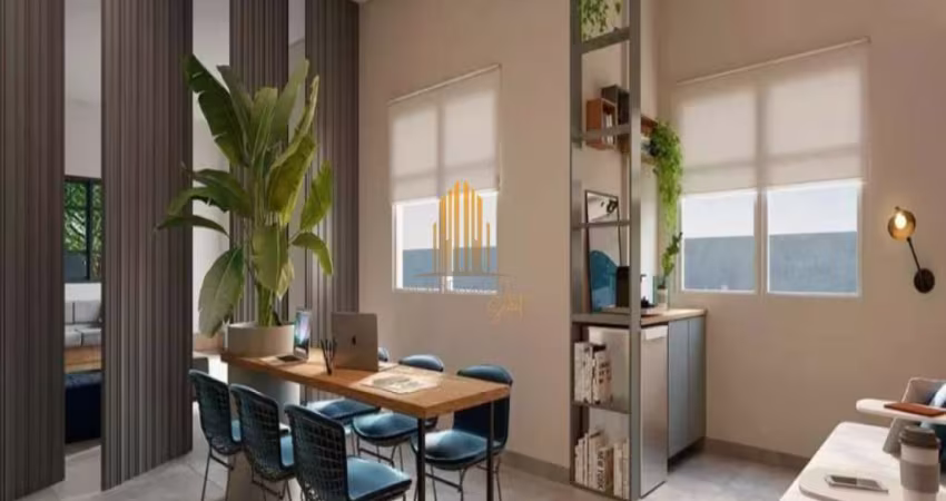 Condomínio My One Estação Campo Belo, Apartamento á venda com 30m² 1 Dormitório, 1 suite, 1 sala, co
