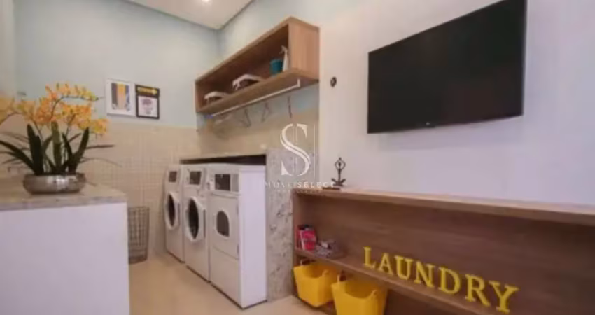 Edificio ext campo belo-apartamento de 43m² com 1 dormitório, 1 banheiro e 1 vaga á venda