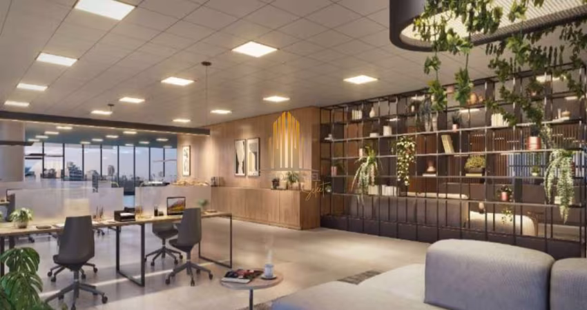 Condomínio JK Square no Itaim Bibi, Laje Corporativa de 973,17m² com 9 vagas.