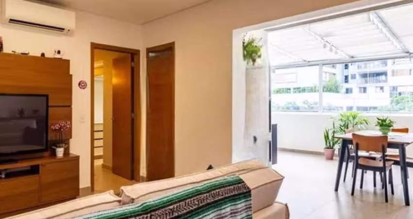 Condomínio Duo Design Perdizes, Apartamento Garden à venda com 65m², 1 dormitório e 2 vagas