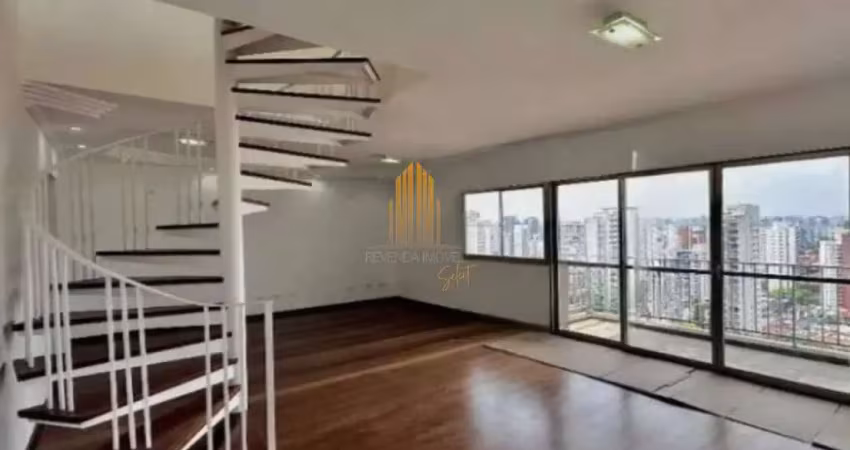 Edifício maison saint malo, campo belo - cobertura duplex de 269m² com 4 dormitórios, 2 suites, 4 ba