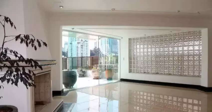 Rienzi morumbi cobertura duplex à venda de 366m² com 3 suítes e 4 vagas de garagem.