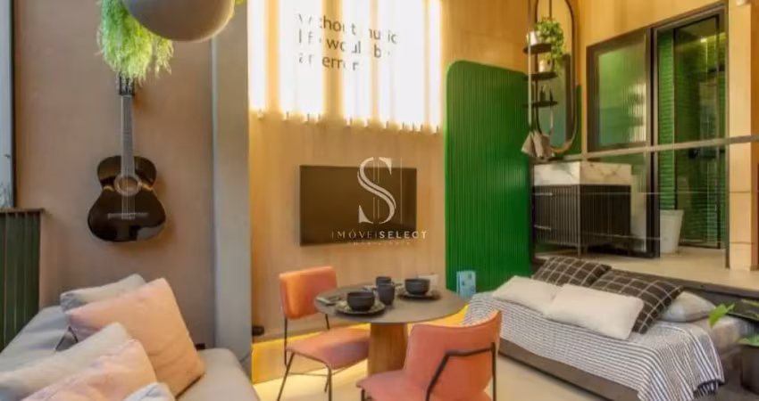 Condomínio aimberê em perdizes, studio residencial de 36m² com 1 dormitório, 1 vaga.