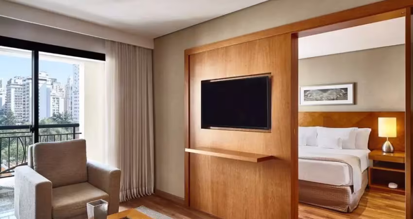 George v - jardim paulista - apartamento de 1 dormitório suite, 1 banheiro e 1 vaga