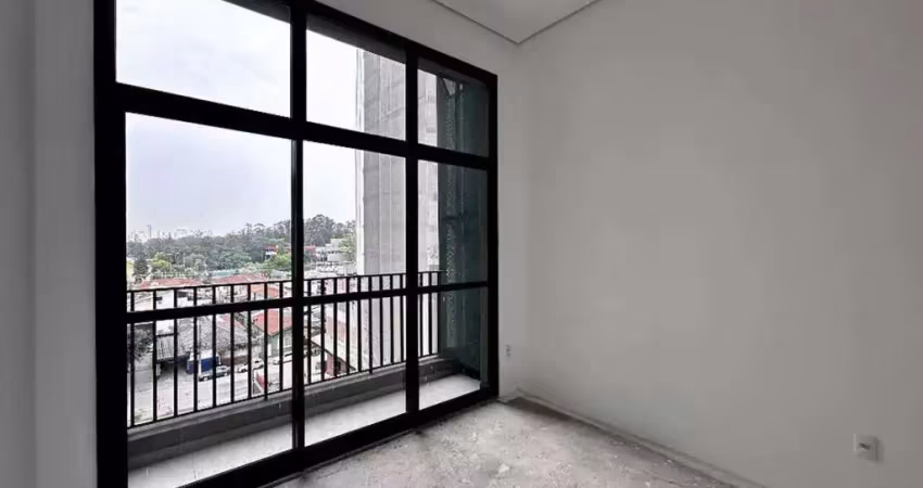 Condomínio brook by you em brooklin - studio nr de 20m² com 1 dormitório e varanda.