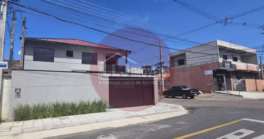 Sobrado 100 m2- s j pinhais- prox boticario,03 qtos,03 vagas, estuda prop. r  550 mil