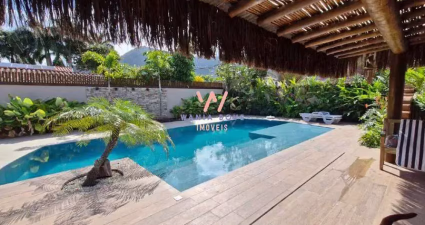 Casa de alto padrão com 3 dormitórios à venda, 400m² por r$3.600.000 - barequeçaba - são sebastião/sp