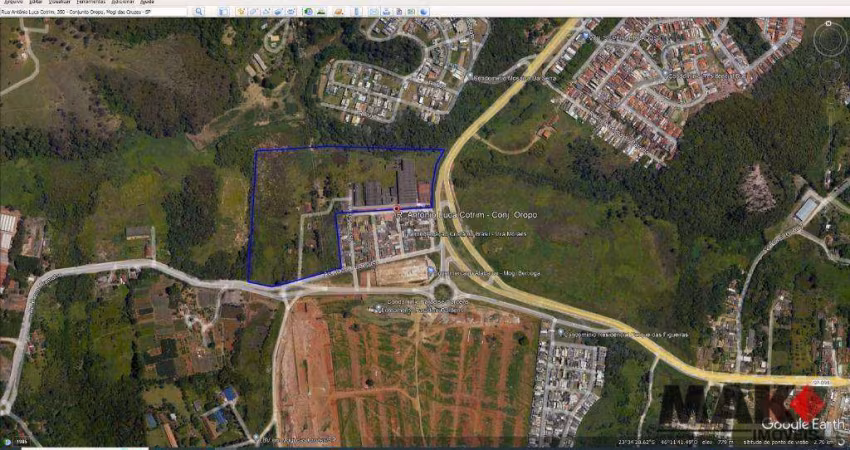 Área à venda, 94795 m² por R$ 47.397.500 - Conjunto Oropó - Mogi das Cruzes/SP