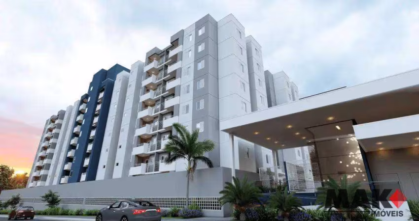 Apartamento com 2 dormitórios à venda, 52 m² por R$ 388.300 - Vila Urupês - Suzano/SP