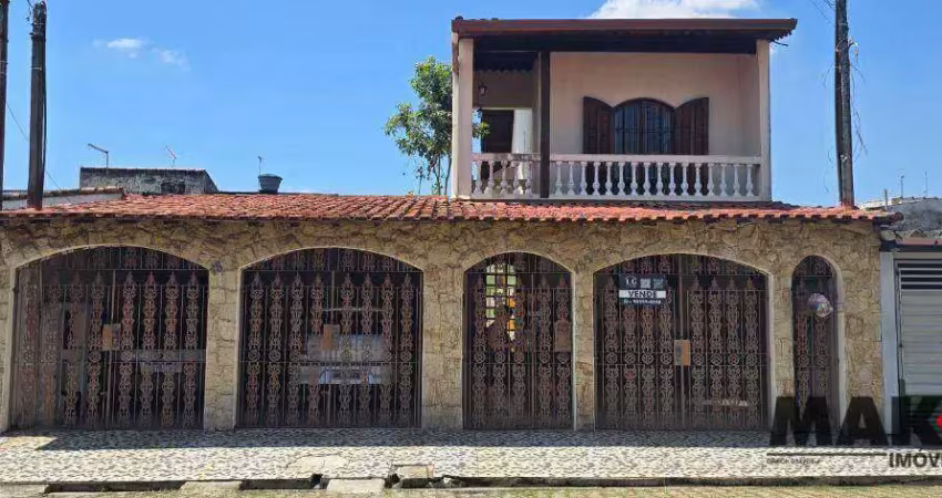 Sobrado com 3 dormitórios à venda, 135 m² por r$ 650.000 - vila urupês - suzano/sp