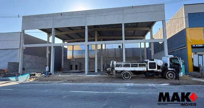 Galpão para alugar, 862 m² por r$ 43.766,67/mês - jardim fazenda rincão - arujá/sp