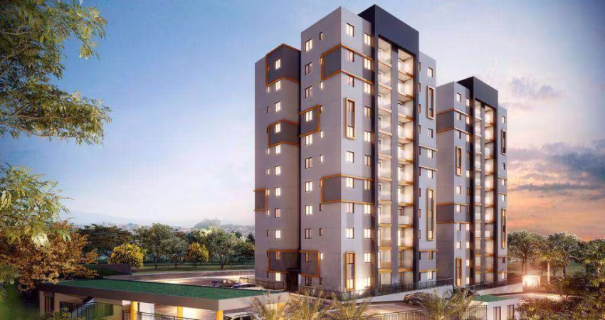 Apartamento com 3 dormitórios à venda, 64 m² por R$ 395.736,00 - Parque Santa Rosa - Suzano/SP