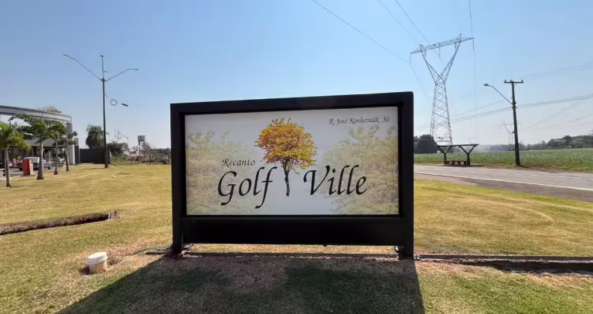 Oportunidade -casa térrea condomínio golf ville com terreno de 2500 mts2