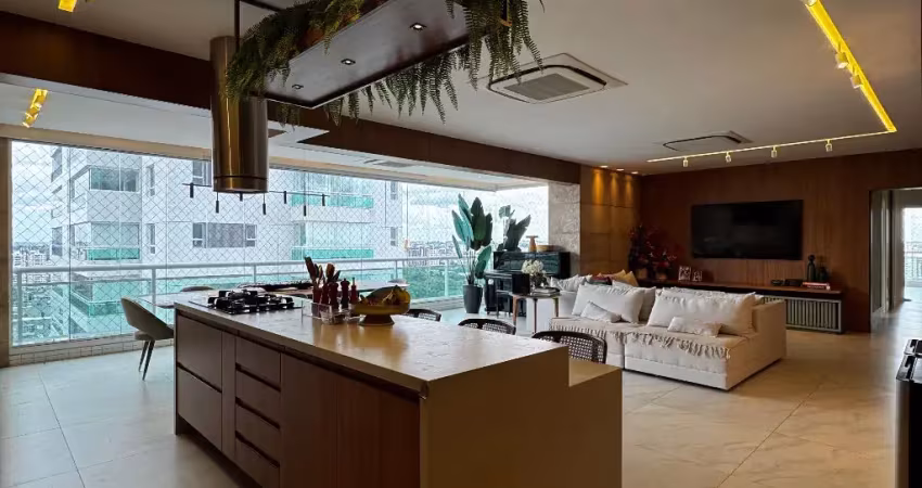 Vendo apartamento no atmosphere - andar alto - 100 % mobiliado- 4 suítes