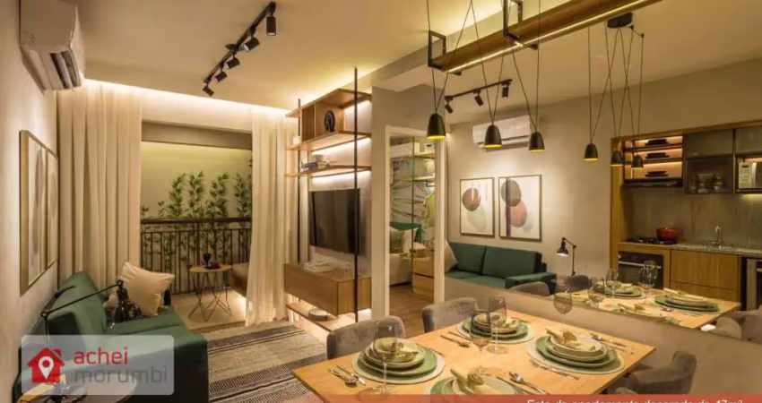 Apartamento à venda, 47 m² por r$ 427.699,95 - vila andrade - são paulo/sp