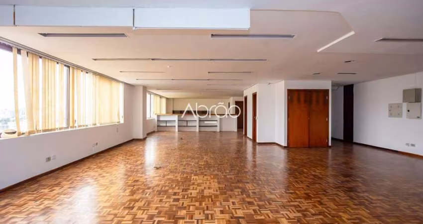 Sala comercial de 159 m² à venda no Centro de Curitiba – Espaçosa, Reformada e Bem Localizada | Ref. 396