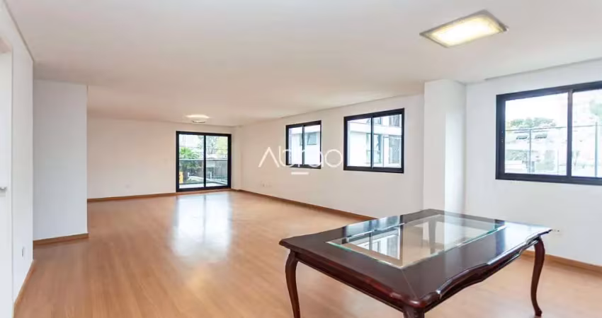 Apartamento semimobiliado à venda no bigorrilho – 164 m², 3 suítes e 3 vagas de garagem | ref. 584
