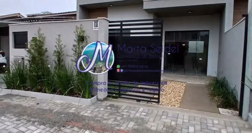 Casa  2 dormitórios sendo 1 suíte  financiamento mcmv  em barra velha-sc