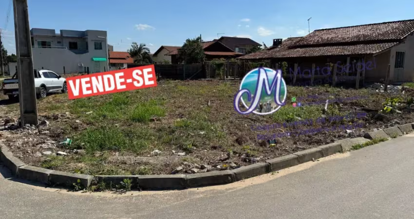 Terreno de esquina para construção 300m2 em Barra Velha-SC