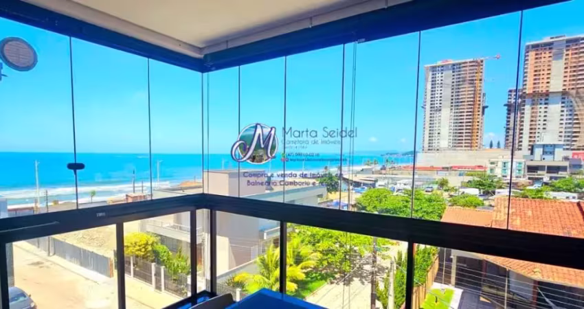 Apartamento com vista mar 3 suítes mobiliado  barravelha sc