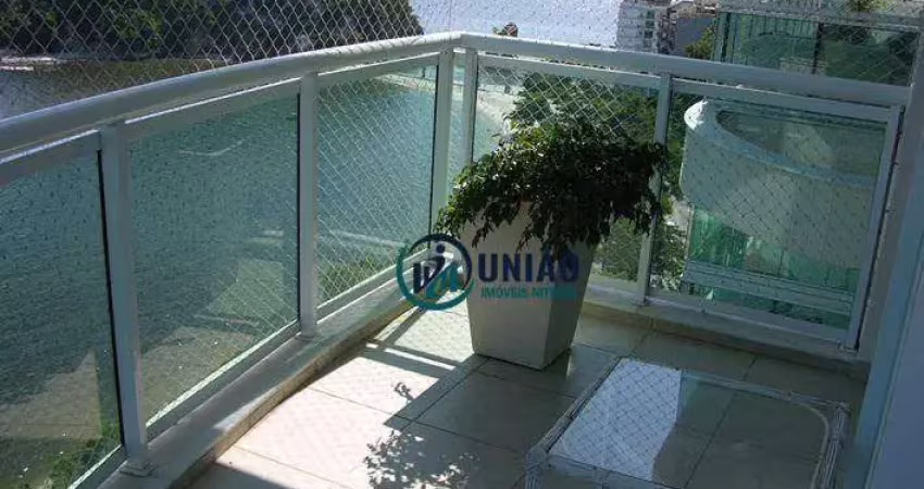 Apartamento com 4 quartos suítes à venda, 465 m² por r$ 5.500.000 - boa viagem - niterói/rj