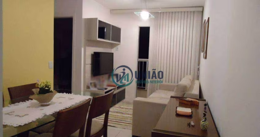 Apartamento com 2 quartos à venda, 56 m² por R$ 347.500 - Maceió - Niterói/RJ