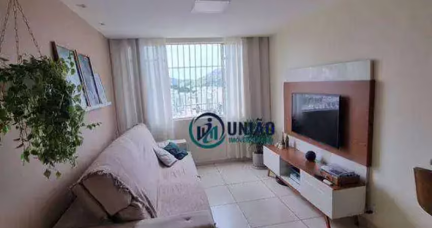 Apartamento com 2 quartos à venda, 70 m² por r$ 390.000 - santa rosa - niterói/rj
