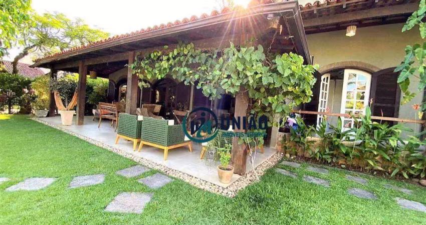 Casa com 5 quartos (3 suítes) à venda, 352 m² por r$ 3.800.000 - piratininga - niterói/rj