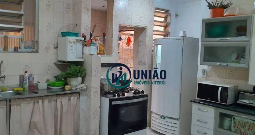 Apartamento com 3 quartos à venda, 80 m² por r$ 450.000 - santa rosa - niterói/rj