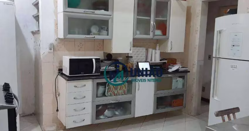 Apartamento com 3 quartos à venda, 80 m² por r$ 450.000 - santa rosa - niterói/rj