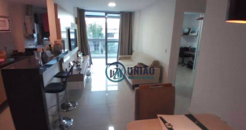Apartamento com 2 quartos sendo 1 suíte à venda, 80 m² por R$ 980.000 - Piratininga - Niterói/RJ