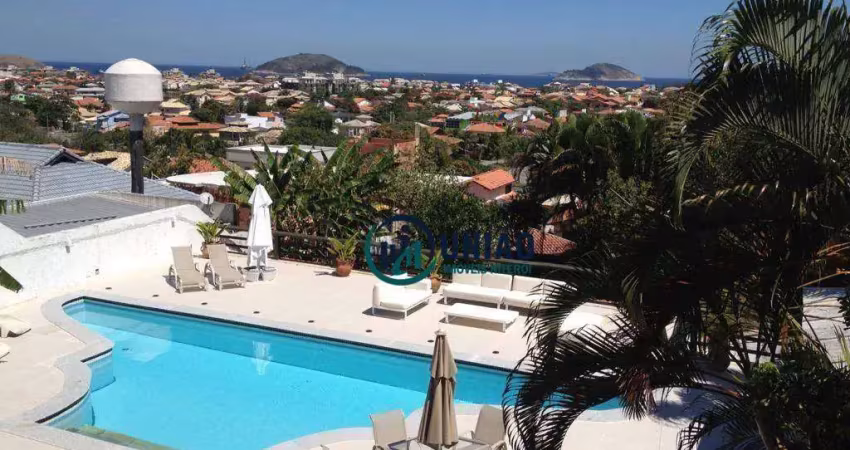 Casa com 4 quartos à venda, 1000 m² por r$ 5.900.000 - camboinhas - niterói/rj