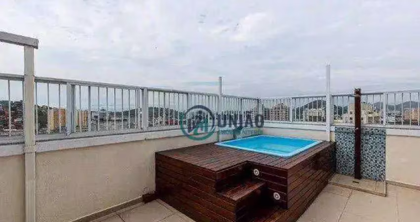 Cobertura com 3 quartos à venda, 119 m² por R$ 600.000 - Centro - Niterói/RJ