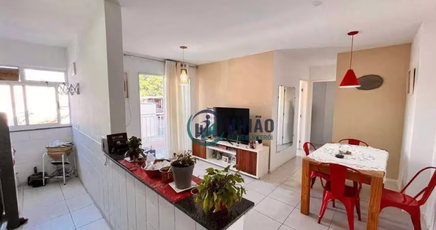 Apartamento com 2 quartos à venda, 58 m² por r$ 310.000 - centro - niterói/rj