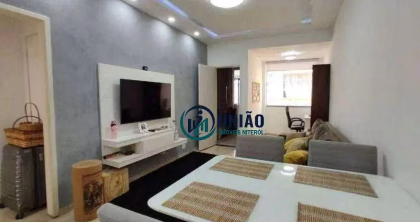 Apartamento à venda, 80 m² por r$ 335.000,00 - centro - niterói/rj