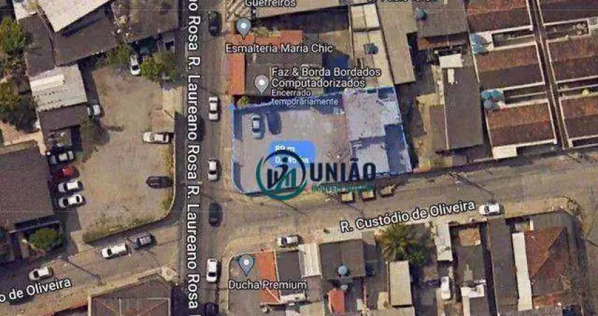 Terreno comercial, de esquina,  à venda, 480 m² por r$ 1.650.000 - alcântara - são gonçalo/rj