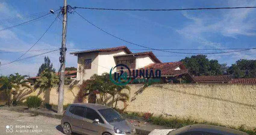 Excelente casa com 5 dormitórios, sendo 3 suítes, escritório,  à venda, 455 m² - engenho do roçado - são gonçalo/rj