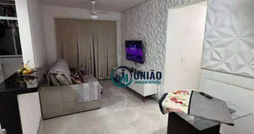 Ótimo apartamento com 2 dormitórios à venda, 60 m²  - maria paula - são gonçalo/rj